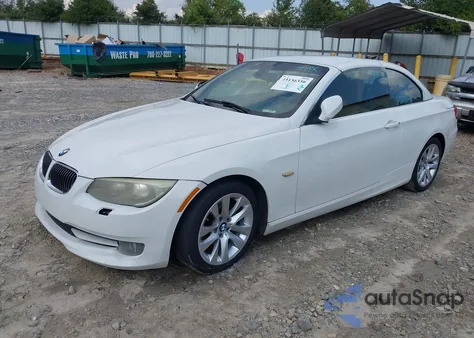 2011 BMW 328I из США, поврежденный, VIN WBADW7C50BE542833